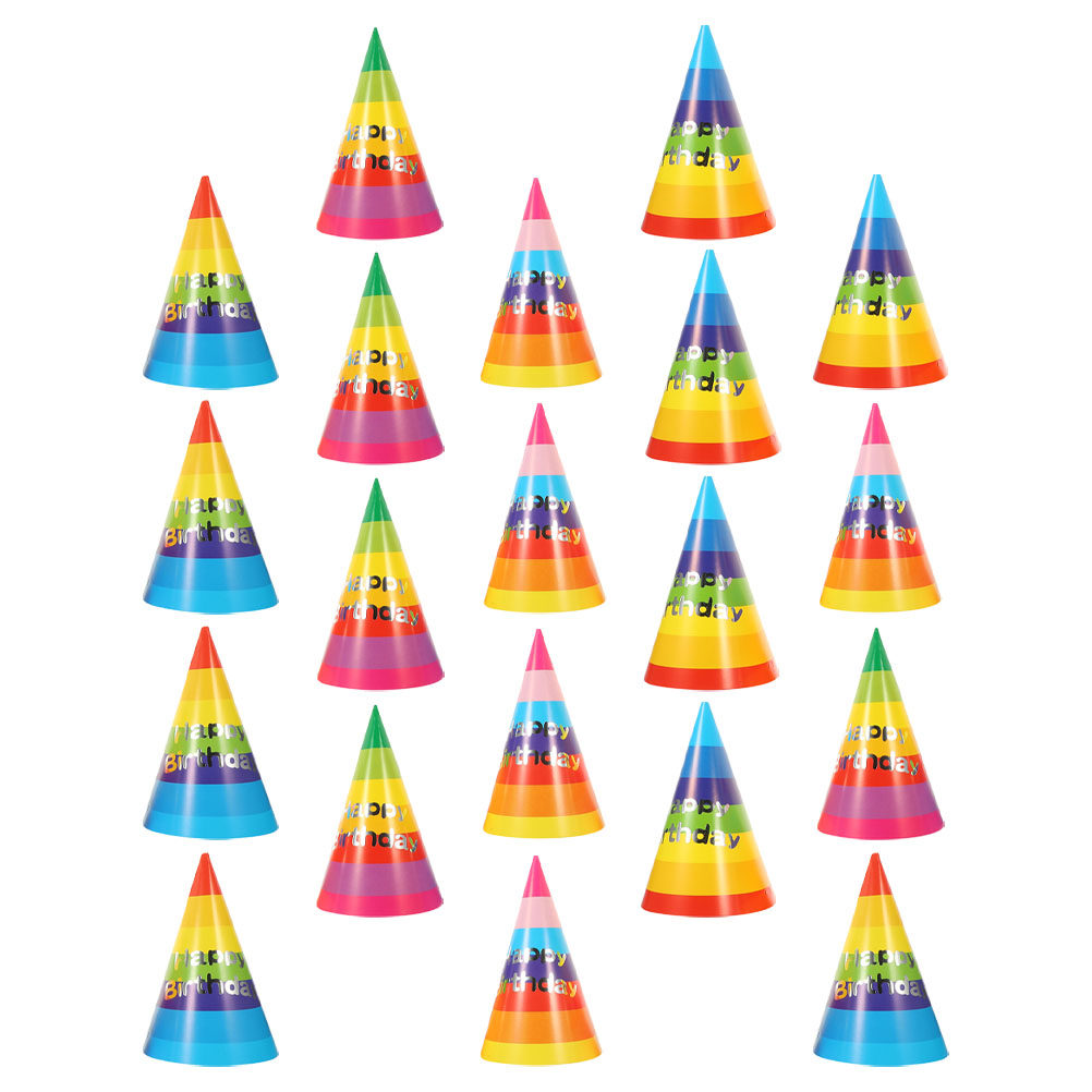 Party Hat Cone - 36 قطعة من قبعات الحفلات المخروطية