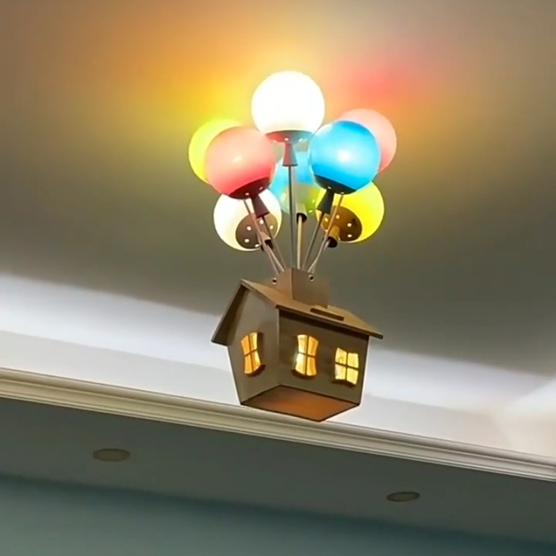Led Balloon Light - أضواء السقف بالون الكرتون الحديثة للأطفال