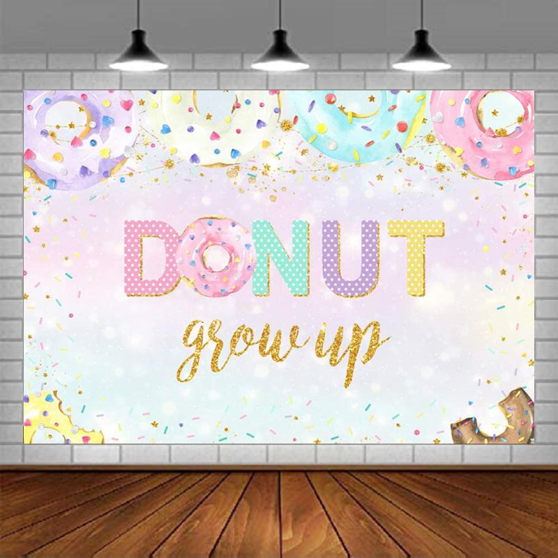 Dessert Table Backdrop - خلفية تصوير لحفلة عيد ميلاد فتاة،