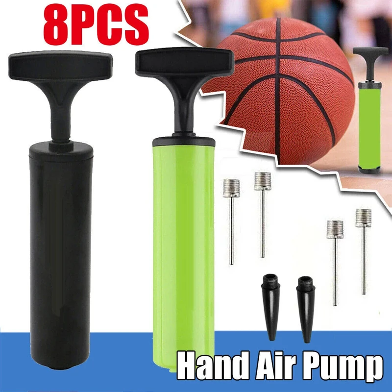 Balloon Pump Hand - 8 قطعة مجموعة مضخة الكرة المحمولة