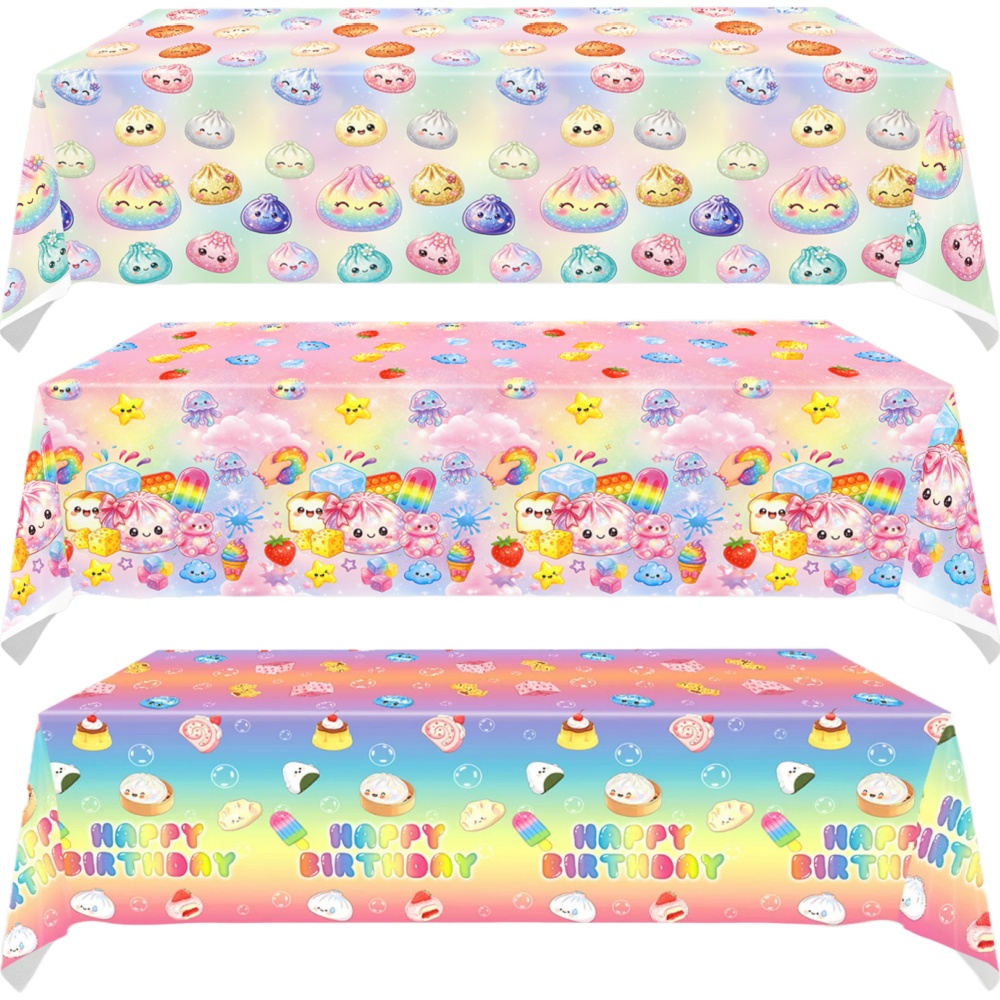 Table Cloth Disposable - مفرش طاولة مستطيل قابل للطي مقاس