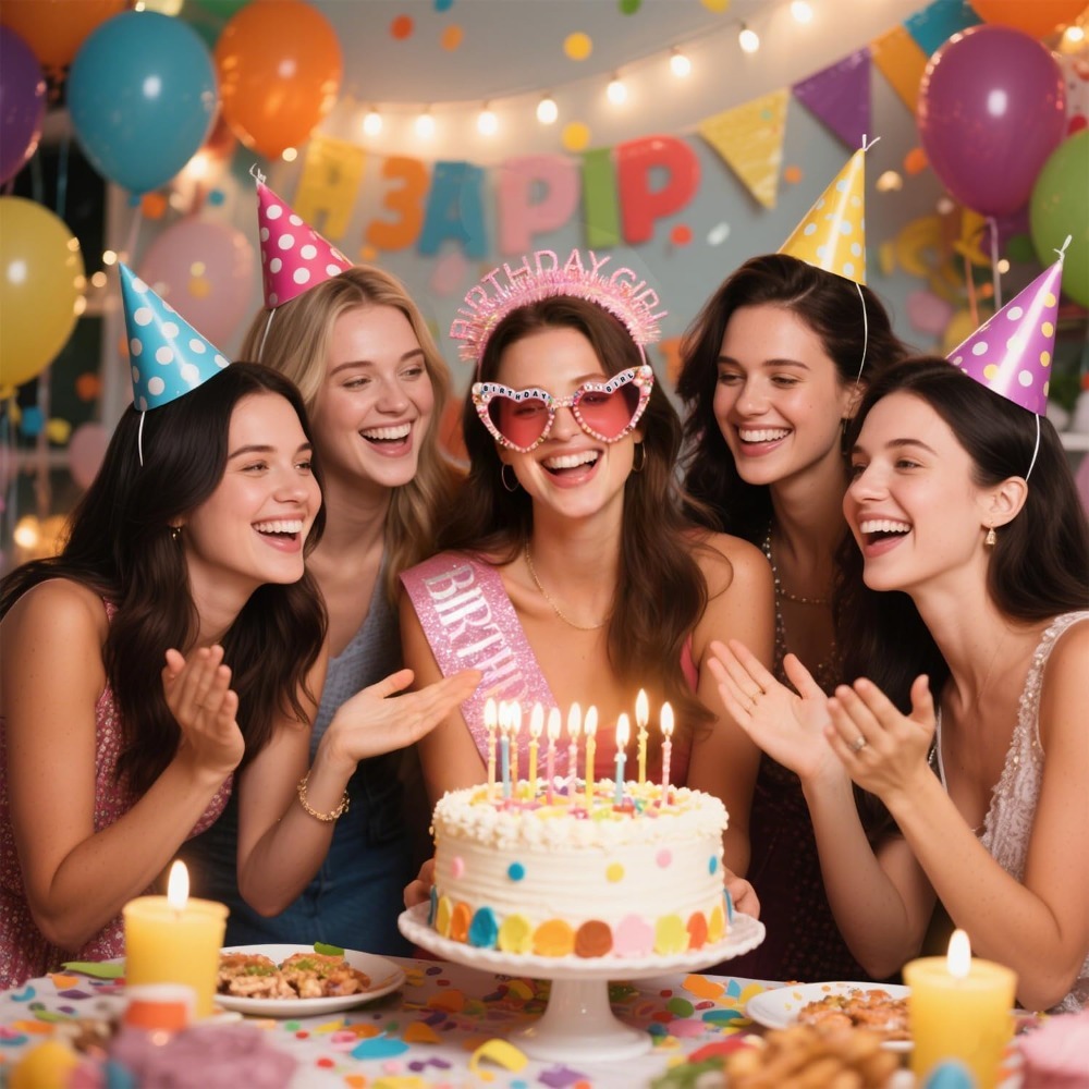 وشاح عيد ميلاد للفتاة، عصابة ر - مراجعة Birthday Sash Glitter وسعره