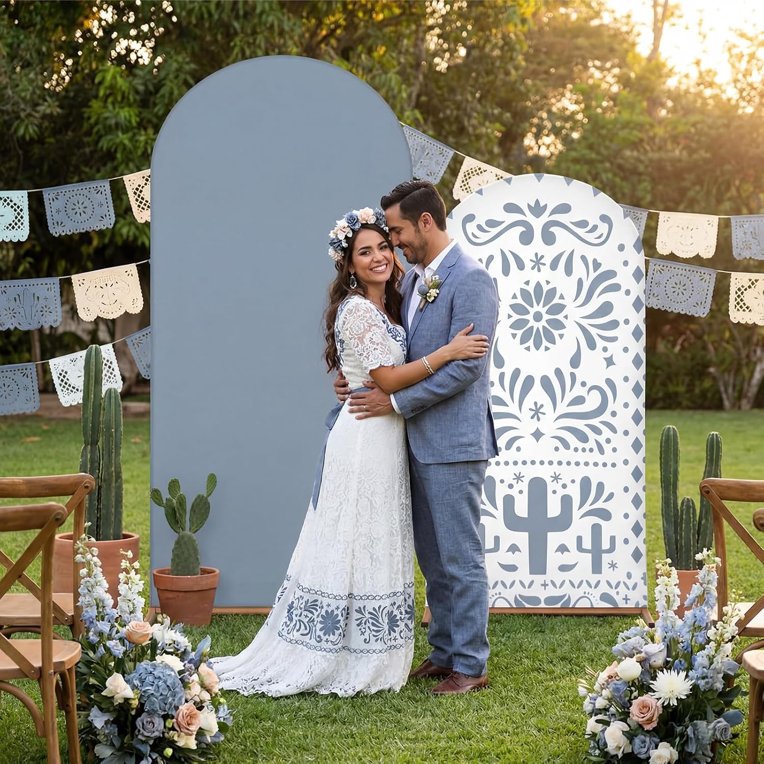 غطاء خلفية مخصص ذو وجهين على ش - مراجعة Dessert Table Backdrop وسعره