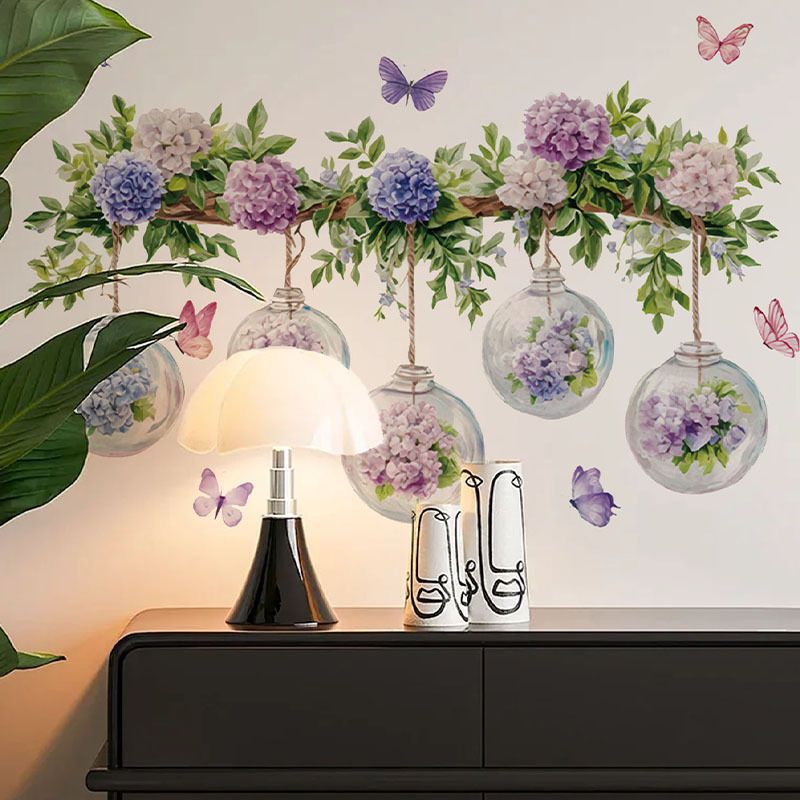 ملصق جداري على شكل زهرة هيدران - مراجعة Flower Wall Panel وسعره