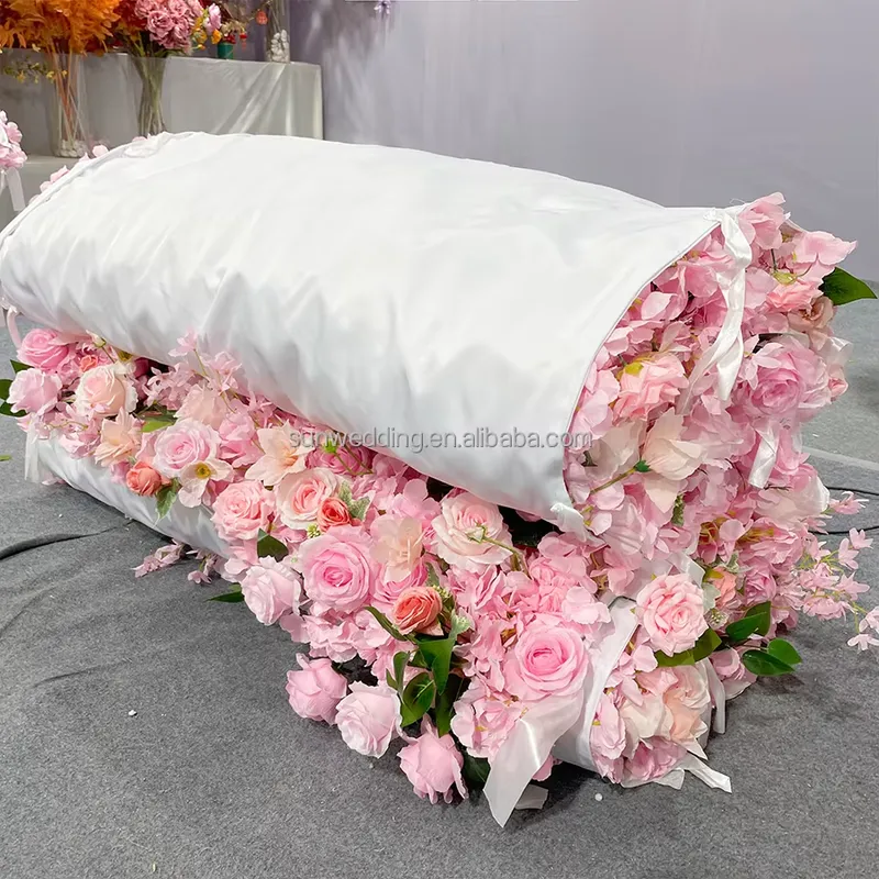 جدار زهور اصطناعية من الحرير م - مراجعة Flower Wall Panel وسعره