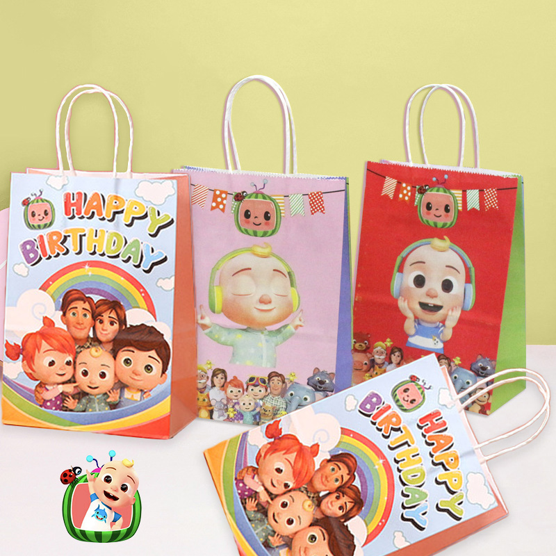 Cocomelons مجموعة حقائب هدايا  - مراجعة Party Favor Bag وسعره