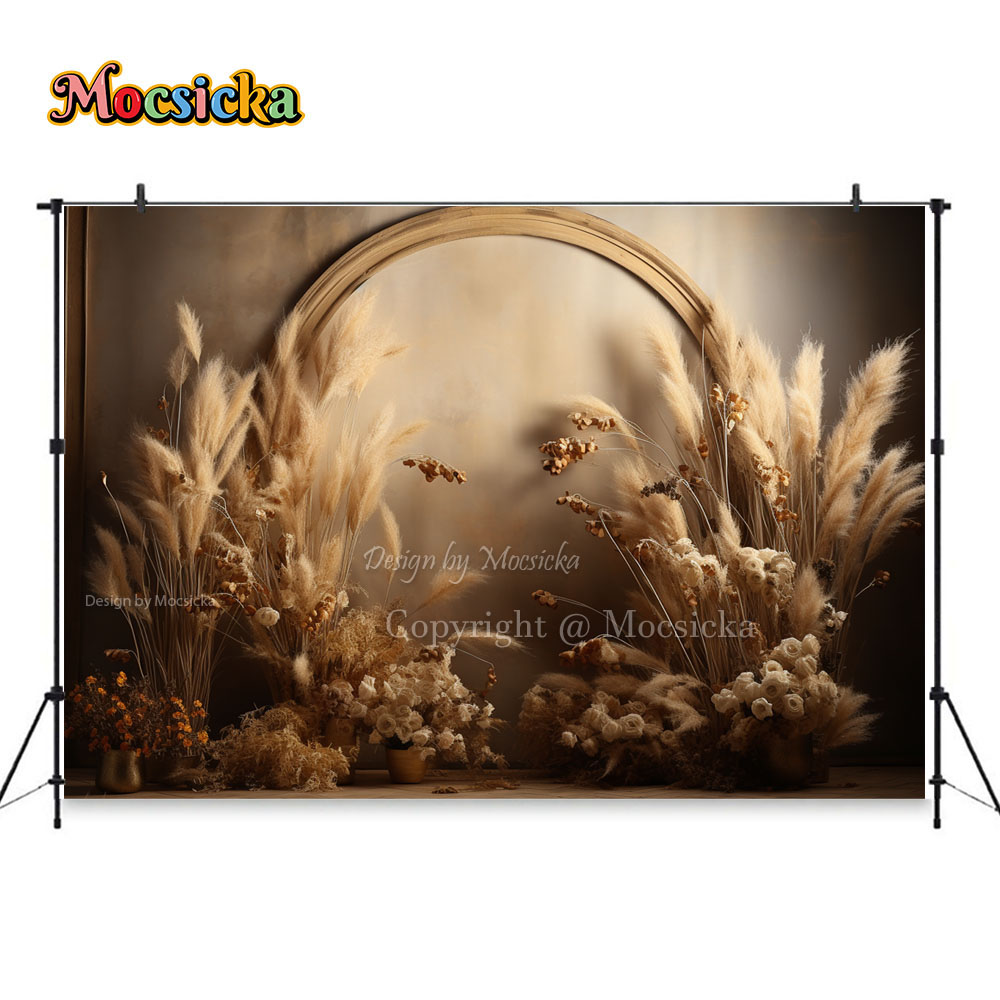 خلفية تصوير بوهو ريترو بنية ال - مراجعة Dessert Table Backdrop وسعره