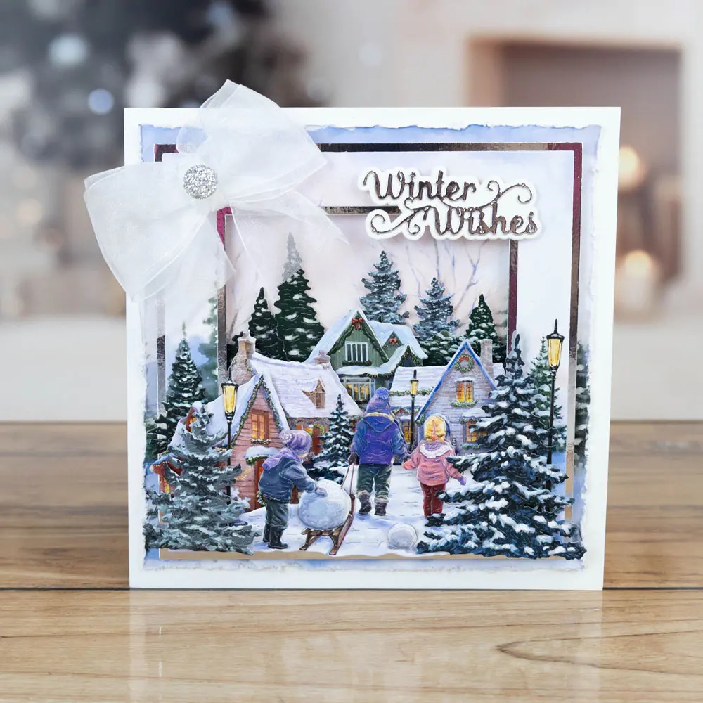 عيد الميلاد Yuletide صف Winter - مراجعة Flower Wall Panel وسعره