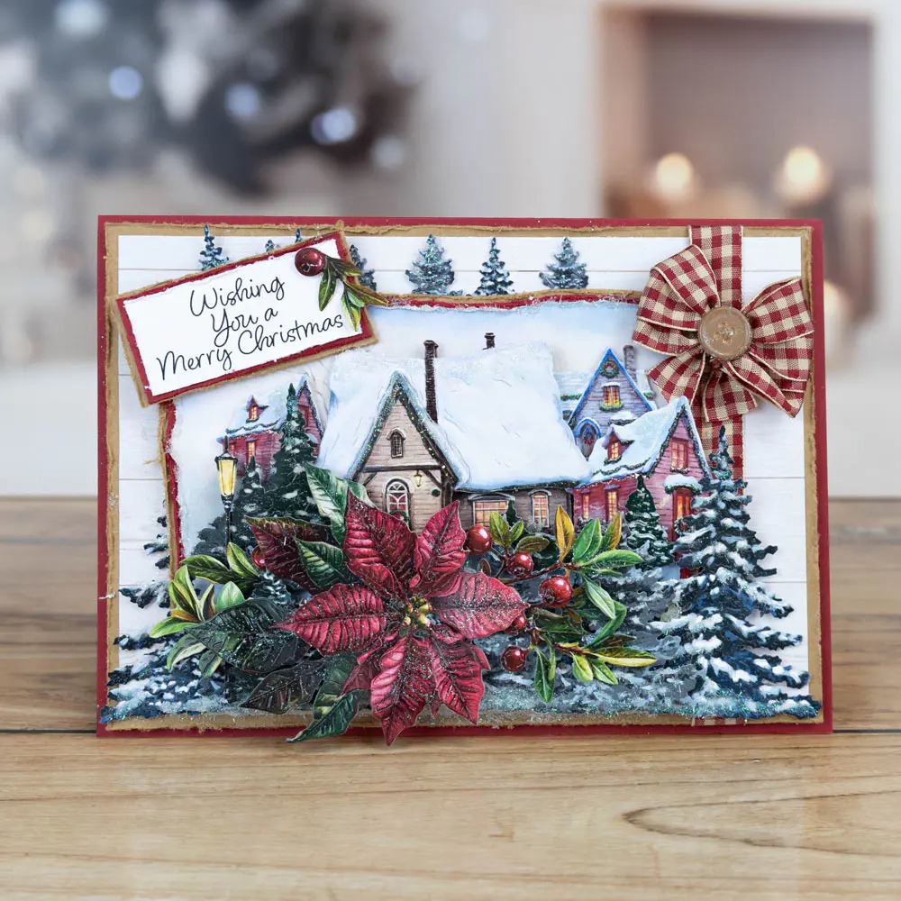 عيد الميلاد Yuletide صف Winter - مراجعة Flower Wall Panel وسعره
