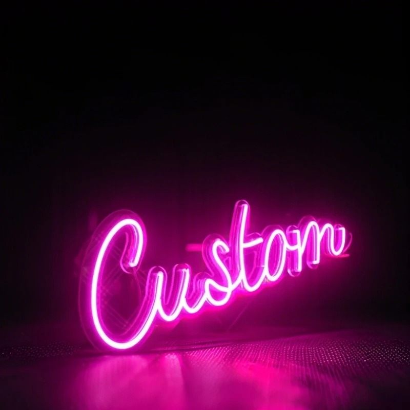 علامة نيون اسم مخصص - ضوء LED  - مراجعة Neon Sign Party وسعره