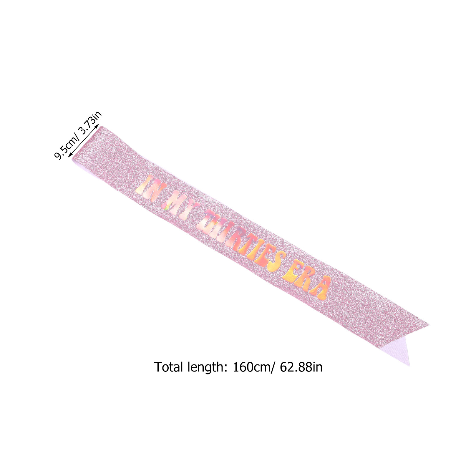 وشاح عيد ميلاد لامع متغير الأل - مراجعة Birthday Sash Glitter وسعره