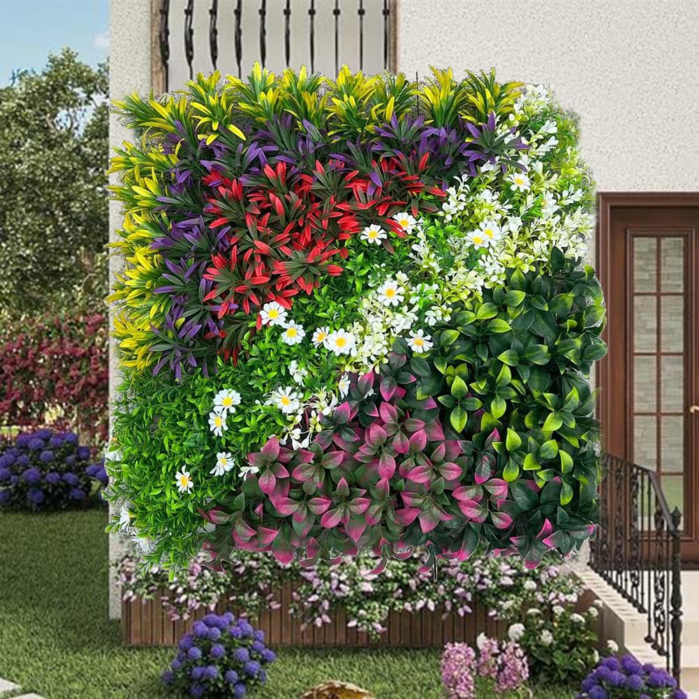 لوحة نباتات اصطناعية خضراء 50* - مراجعة Flower Wall Panel وسعره